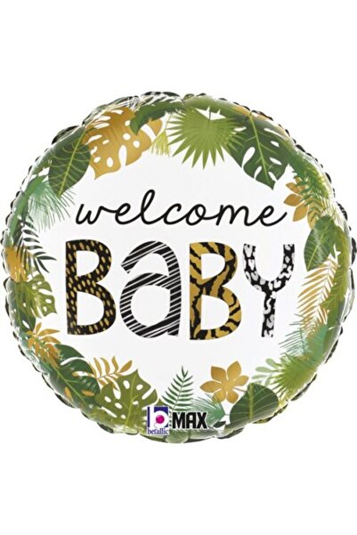 Generic Brand 18'' Μπαλόνι Τροπικό Welcome Baby