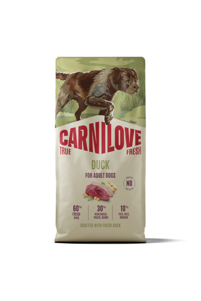 Brit Care Carnilove True Fresh Dog Dry Duck Adult All Breeds 12 kg