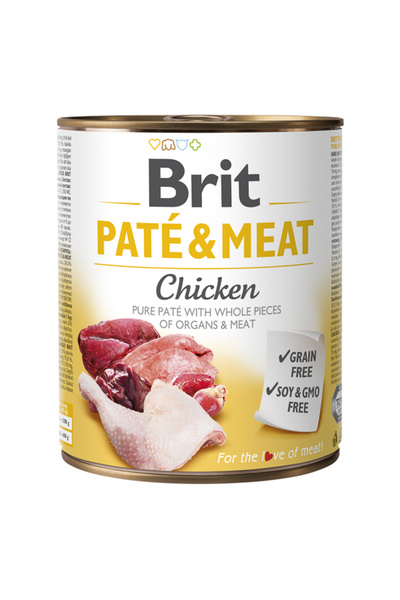 Brit Care Brit Pate and Meat Chicken 800 g