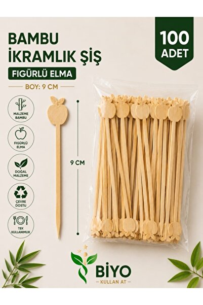 SUNUM ÇUBUĞU-İKRAMLIK ŞİŞ 100 Adet