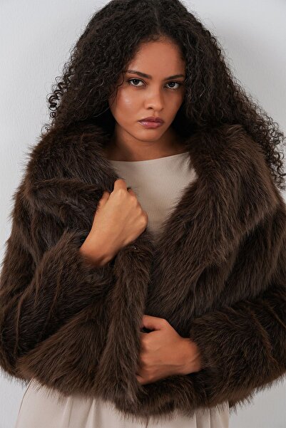 Hiccup Bdart Short Faux Fur Coat