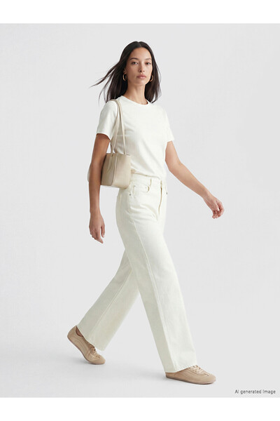 LC Waikiki Woman Beige Jeans