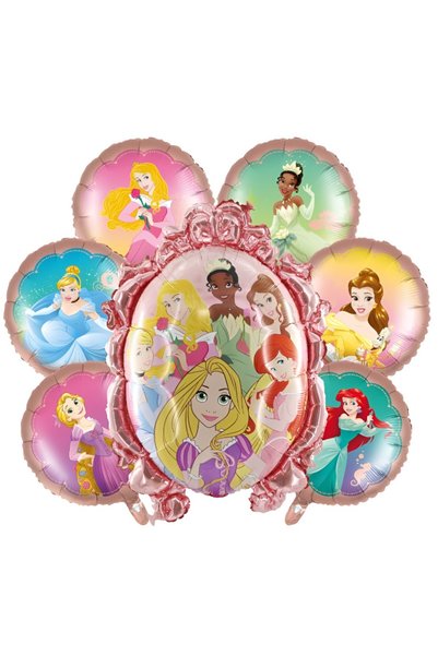 Generic Brand Σετ Μπαλόνια Πριγκίπισσες Disney (7 τεμ)