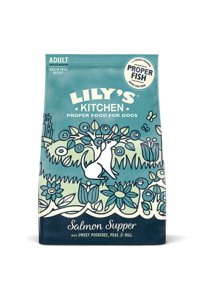 Brit Care Lily's Kitchen for Dogs Salmon Supper Adult Dry Food 2.5 kg