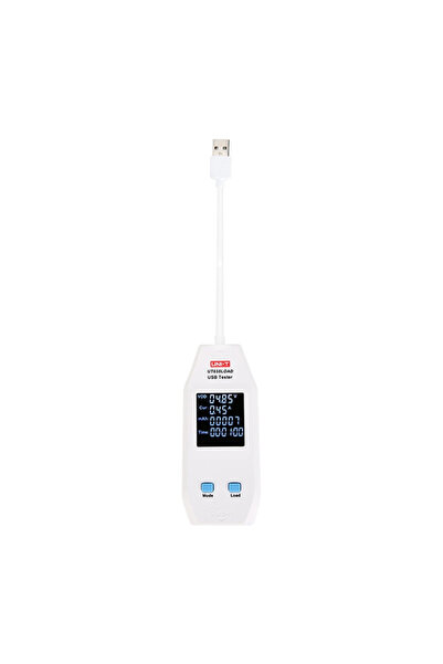 unı-t UT658LOAD Tester USB-A cu afișaj LCD și sarcină electronică de 60W
