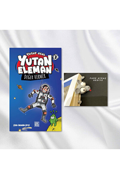 Nesil Yayınları YUTAN ELELMAN - 3 / DEĞER VERMEK / KAFASI SIKIŞAN FARE FİGÜRL...