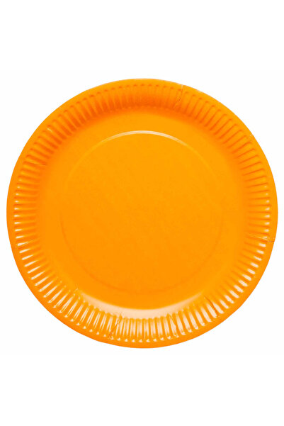 Generic Brand Πιάτα πάρτυ πορτοκαλί Pumpkin (8 τεμ)