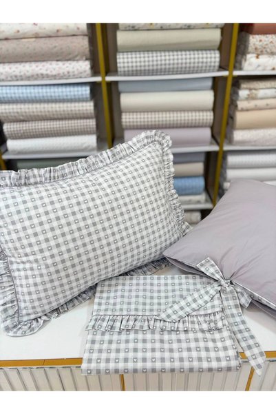GAYE EV TEKSTİLİ 100% Cotton Oeko-Tex Certified Single Duvet Cover Set
