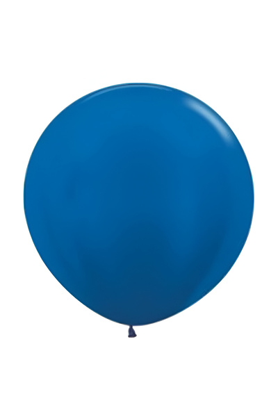 Generic Brand 36" Μπλε Περλέ λάτεξ Μπαλόνι - 36"/90cm