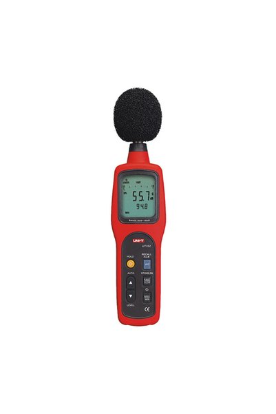 unı-t UT352 Ψηφιακός Μετρητής Στάθμης Ήχου, 30–130 dB, Βαθμολόγηση A/C, Οθόνη...