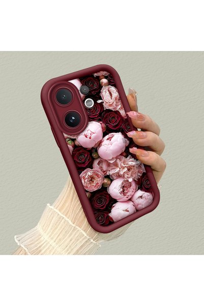 CHICASELUX Vivo V60 Compatible Shock-Absorbing Silicone Case with Abundant Fl...