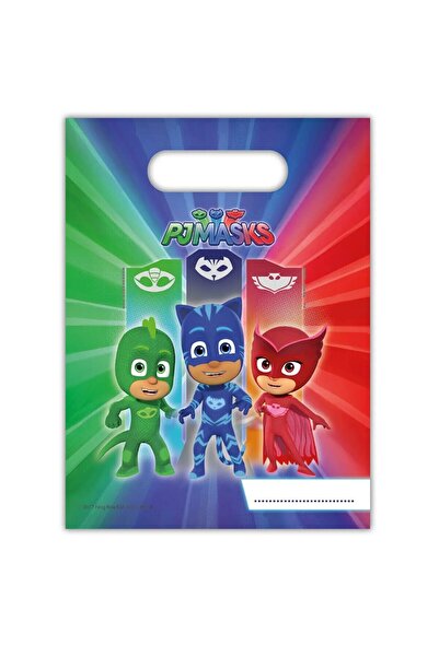 Generic Brand Σακουλάκια για δωράκια Pj Masks (6 τεμ)