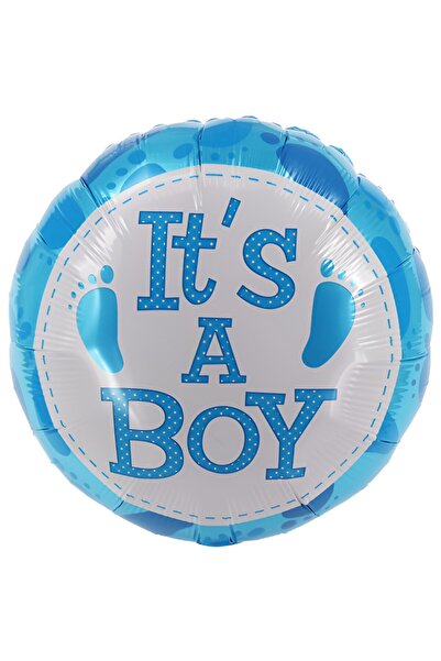 Generic Brand 18″ Μπαλόνι Γέννησης It’s a Boy πατουσάκια