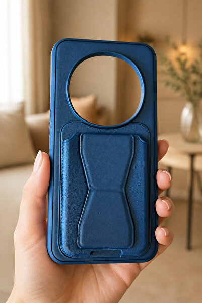TechTrove Honor Magic 7 Pro Uyumlu Kartlıklı Kapak Lacivert