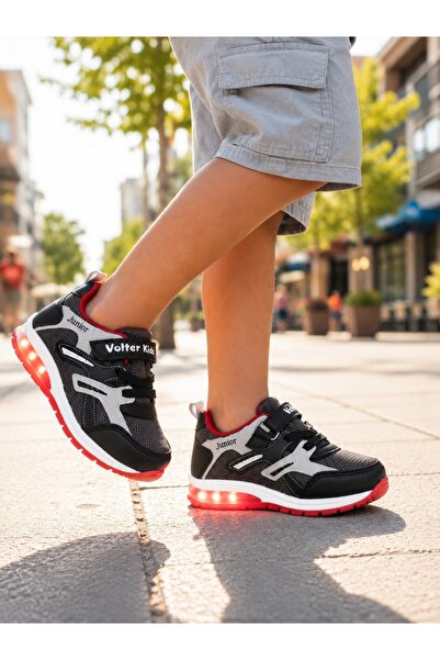 minibonito Boy's Velcro Lace-Up Sneaker Casual Sports Shoes