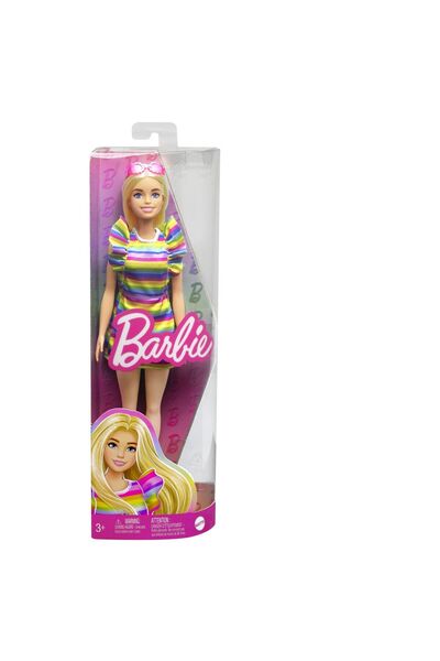 mattel PAPUSA BARBIE FASHIONISTA BLONDA CU APARAT DENTAR