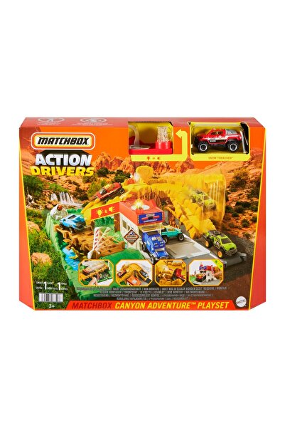 mattel MATCHBOX SET ACTION DRIVERS CANIONUL CU SUNETE SI LUMINI