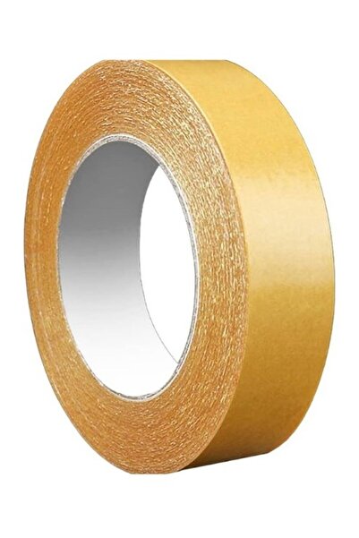EmAyCenter Çift Taraflı Örgülü Sabitleme ve Montaj Bandı 20mm x 20m