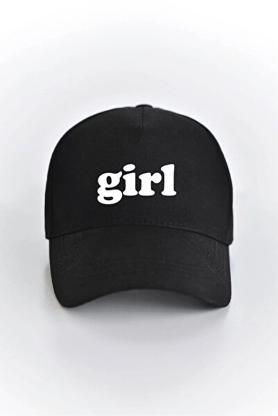 venüsdijital Girl Printed Hat Suitable for 2-4 Years Old