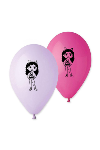 Generic Brand 12'' Μπαλόνι τυπωμένο Gabby's Dollhouse (25 τεμ)