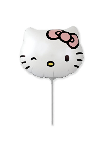 Generic Brand 14'' Mini Shape Μπαλόνι Hello Kitty κεφάλι