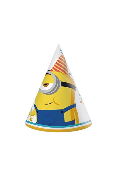Generic Brand Καπελάκια πάρτυ Minions 2 The Rise of Gru (6 τεμ)