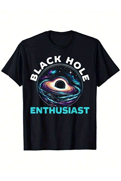 26LIK Men's Galactic Space T-Shirt Retro-Futuristic Astronomy Design With Swi...