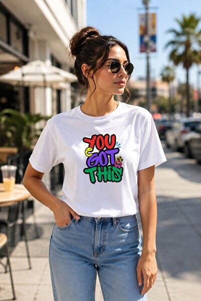 barsdepo Μπλουζάκι με στάμπα YOU GOT THIS, Ποιότητα PREMIUM, Unisex για Παιδι...
