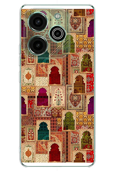 Tecno Pova 6 - Pova 6 Pro Uyumlu Seccadeler Baskılı Silikon Kılıf