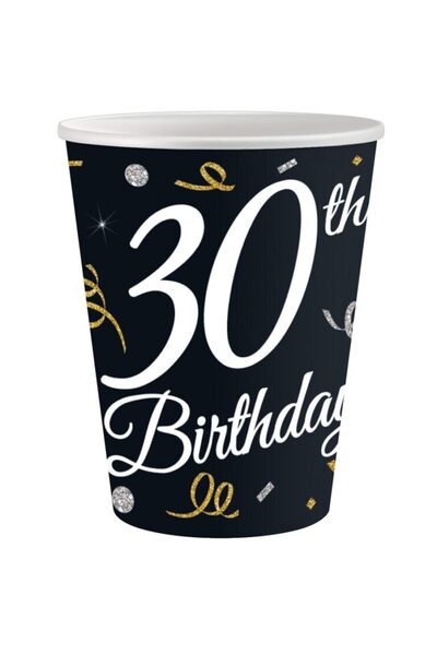 Generic Brand Ποτήρια 30th Birthday (6 τεμ)