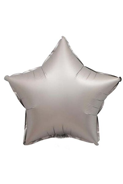 Generic Brand 18" Μπαλόνι chrome ασημί αστέρι