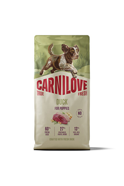 Brit Care Carnilove True Fresh Dog Dry Duck Puppies 12 kg