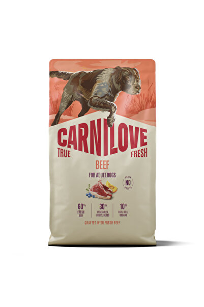 Brit Care Carnilove True Fresh Dog Dry Beef Adult All Breeds 4 kg