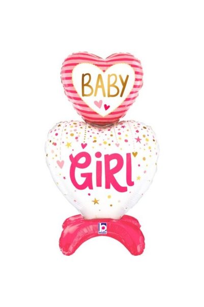 Generic Brand 28" Τεράστιο Μπαλόνι Καρδιές Baby Girl - The Standups