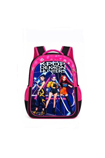 MASHASHOP Rucsac școlar pentru fete, model K-POP DEMON HUNTERS, 3D, multicolo...