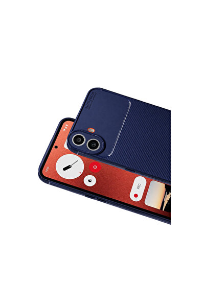 UnDePlus Nothing Phone 1 CMF Kılıf Karbon Silikon Case