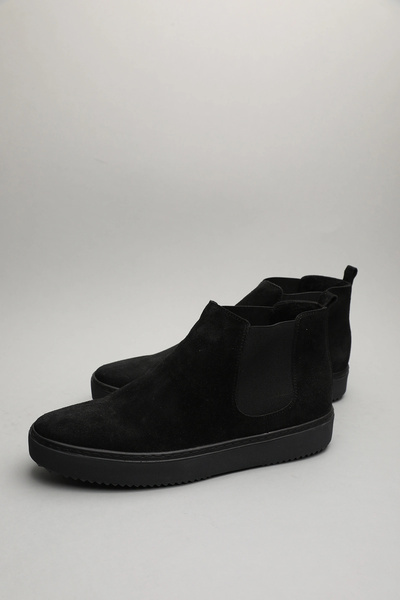 Gondol Men's Genuine Leather Classic Boots Black Suede 39 Ttx.401