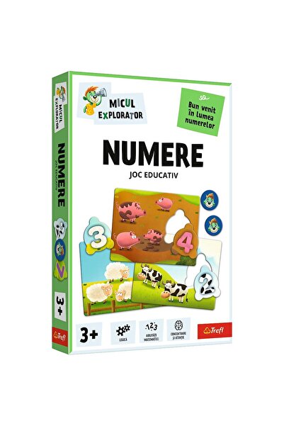 Trefl JOC EDUCATIV NUMERE MICUL EXPLORATOR