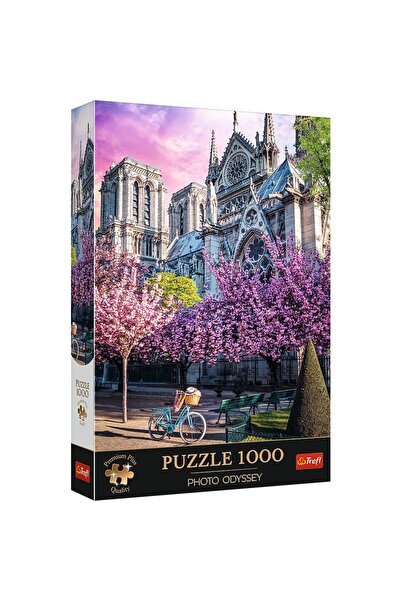 Trefl PUZZLE 1000 PREMIUM PLUS PHOTO ODYSSEY CATEDRALA NOTRE DAME PARIS