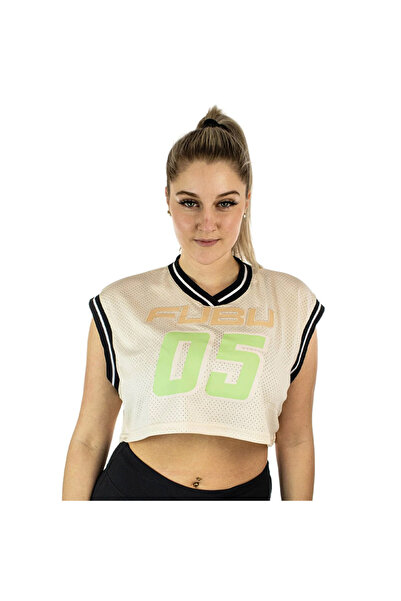 FUBU Γυναικείο Αμάνικο Τοπ Ζέρσεϊ S