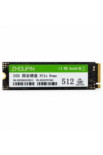 Generic قرص صلب داخلي من نوع ZHOUPIN SSD بسعة 512 جيجابايت M.2 2280 PCIe NVMe...