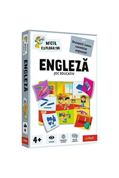 Trefl JOC EDUCATIV ENGLEZA MICUL EXPLORATOR