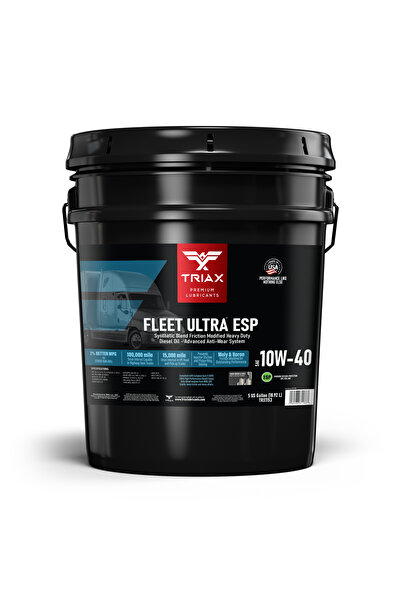 Triax Λάδι κινητήρα φορτηγών Euro 5 FLEET ULTRA ESP 10W-40 CK-4 VDS-4, 18.92 ...