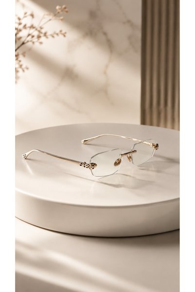 LOOKUP Zuben- Women's Blue Light Protective Glasses Ultra Luxury Quality New Season Popular Glasses 55 Ekartman