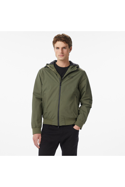 EA7 Regular Fit Erkek Haki Ceket