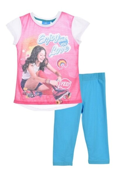 Soy Luna Summer Set Pink-Turquoise 4 years 104CM