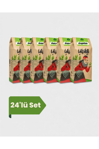LAZİKA (Advantageous Set of 24) Black Tea with Bergamot (24X350 g) - First Ha...