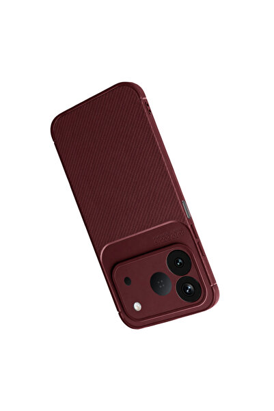 UnDePlus Tecno Spark 50 4G Kılıf Karbon Silikon Case