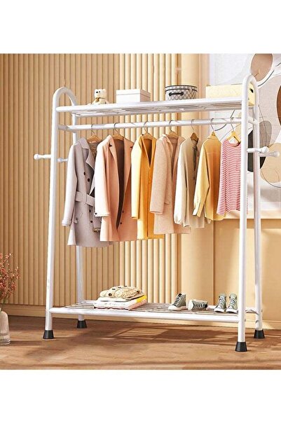 Generic Drying Rack Floor-To-Ceiling Household Bedroom Room Clothes Rack Dorm...