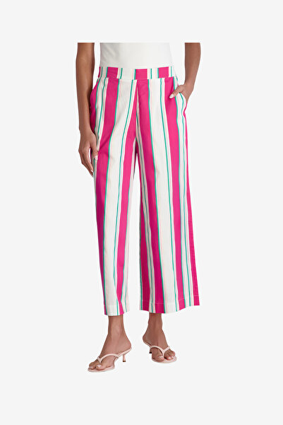 French Connection Women's Havana Stripe Alexis Pop Havana Str Crop Pnts